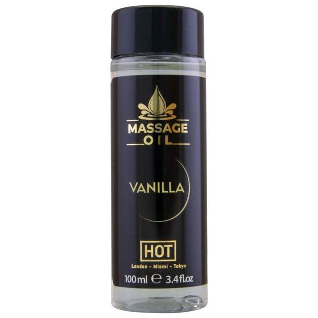 HOT - HUILE DE MASSAGE À LA VANILLE 100 ML by HOT