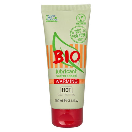 HOT - LUBRIFIANT BIO À BASE D'EAU CHAUFFANT 100 ML by HOT