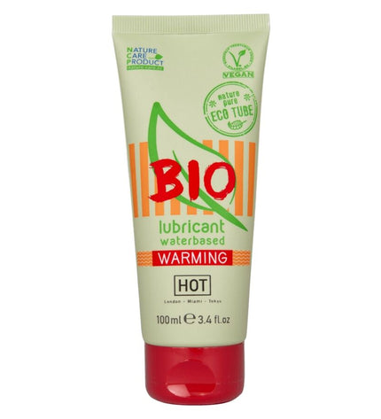 HOT - LUBRIFIANT BIO À BASE D'EAU CHAUFFANT 100 ML by HOT