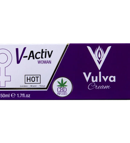 CHAUD - GANT DE CRÈME VULVAIRE CBD 50ML by HOT