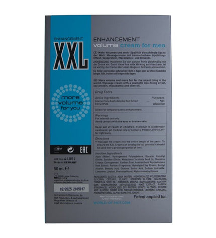 HOT - CRÈME STIMULANTE XXL POUR HOMMES 50 ML by HOT