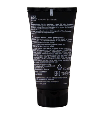 HOT - CRÈME XXL POUR HOMMES 50 ML by HOT