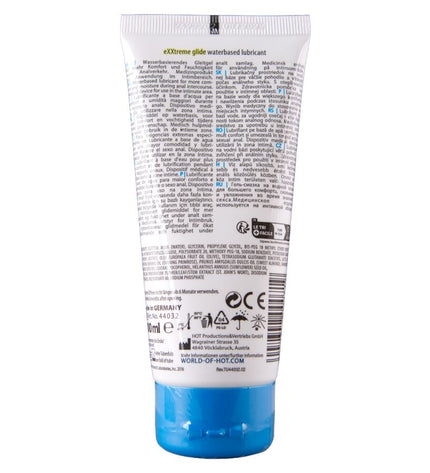 HOT - EXXTREME GLIDE LUBRIFIANT À BASE D'EAU + HUILE DE CONFORT A+ 100 ML by HOT