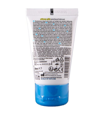 HOT - EXXTREME GLIDE LUBRIFIANT À BASE D'EAU + HUILE DE CONFORT A+ 30 ml by HOT