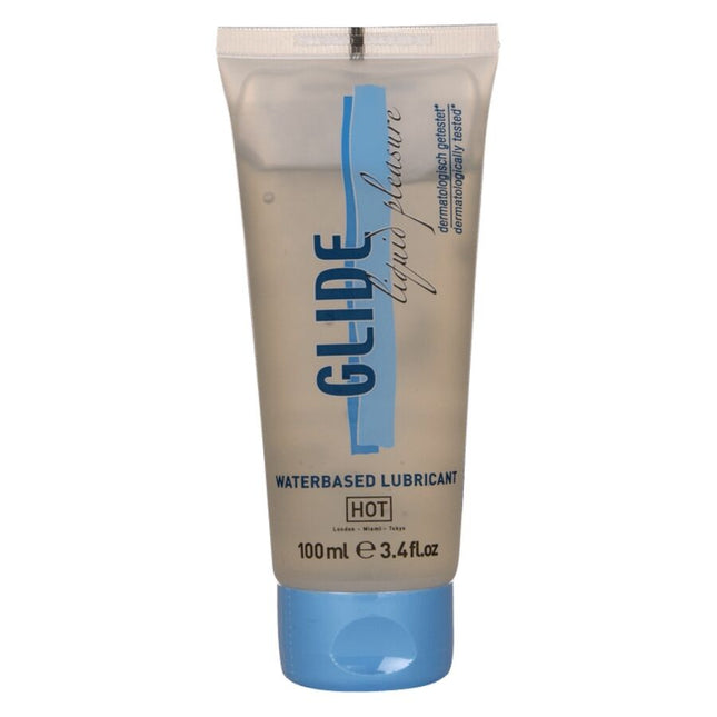 HOT - GLIDE LIQUID PLEASURE LUBRIFIANT À BASE D'EAU 100 ML by HOT