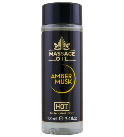 HOT - HUILE DE MASSAGE AMBRE ET MUSC 100 ML by HOT