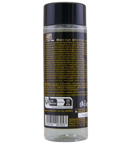 HOT - HUILE DE MASSAGE AMBRE ET MUSC 100 ML by HOT