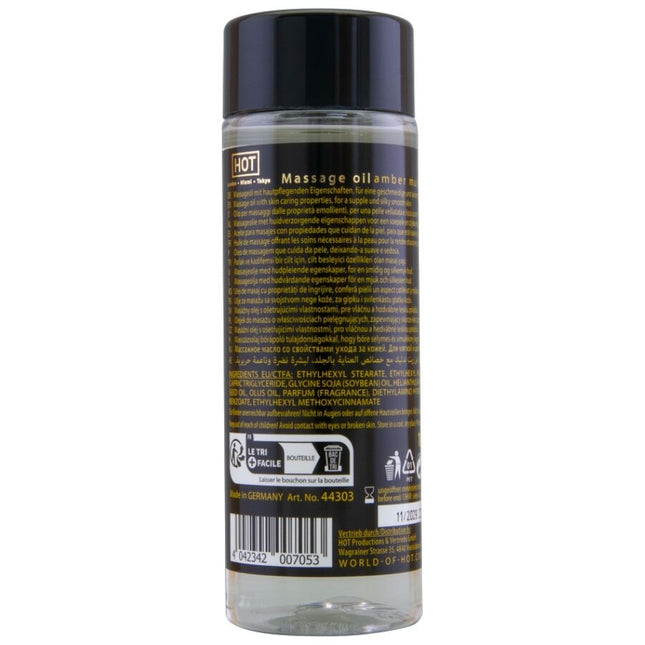 HOT - HUILE DE MASSAGE AMBRE ET MUSC 100 ML by HOT