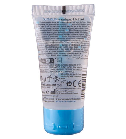 CHAUD - SUPERGLIDE LIQUID PLEASURE LUBRIFIANT À BASE D'EAU 30 ML by HOT