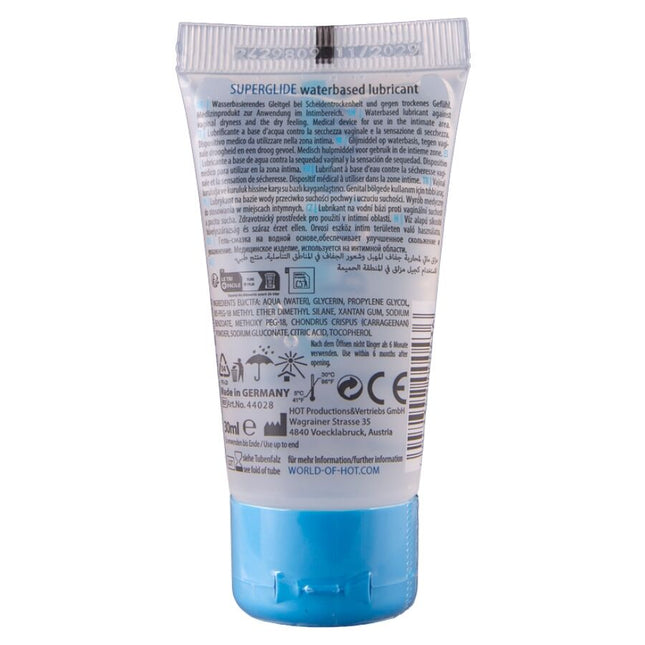 CHAUD - SUPERGLIDE LIQUID PLEASURE LUBRIFIANT À BASE D'EAU 30 ML by HOT