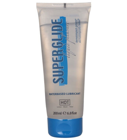 HOT - SUPERGLIDE LIQUID PLEASURE LUBRIFIANT À BASE D'EAU 200 ML by HOT