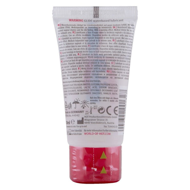 HOT - LUBRIFIANT LIQUIDE CHAUFFANT À BASE D'EAU 30 ML by HOT