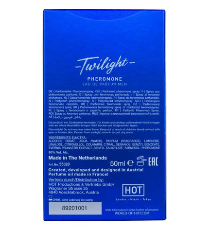 HOT - TWILIGHT PHEROMON PARFUM HOMME 50 ML by HOT