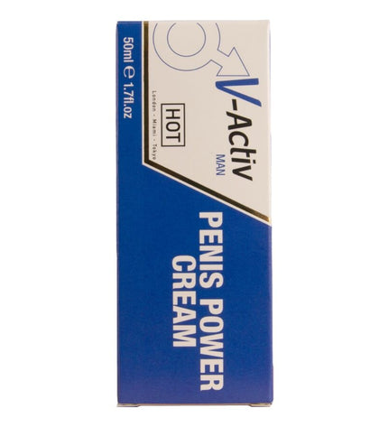 HOT - CRÈME STIMULANTE POUR LE PÉNIS V-ACTIV POUR HOMMES 50 ML by HOT