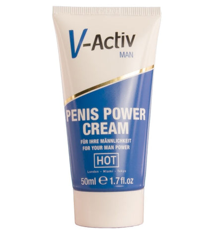 HOT - CRÈME STIMULANTE POUR LE PÉNIS V-ACTIV POUR HOMMES 50 ML by HOT