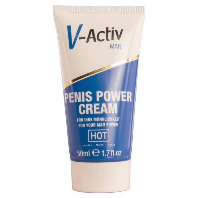 HOT - CRÈME STIMULANTE POUR LE PÉNIS V-ACTIV POUR HOMMES 50 ML by HOT