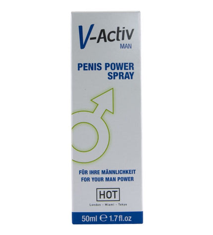 HOT - V-ACTIV, SPRAY STIMULANT POUR LE PÉNIS, 50 ML by HOT