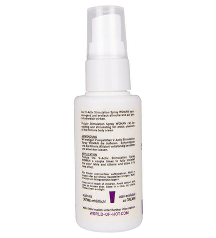 HOT - V-ACTIV SPRAY STIMULANT POUR FEMME 50 ML by HOT