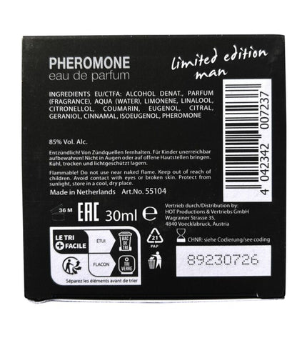 HOT - PARFUM AUX PHÉROMONES DUBAI ÉDITION LIMITÉE HOMME 30 ML by HOT
