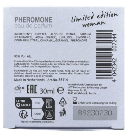 HOT - PARFUM AUX PHÉROMONES DUBAI ÉDITION LIMITÉE FEMME 30 ML by HOT