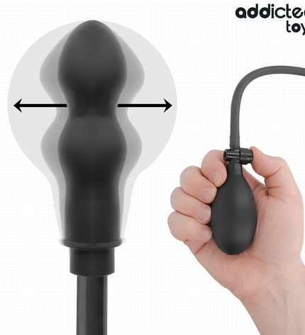 ADDICTED TOYS - PLUG ANAL DOUBLE GONFLABLE MODÈLE 1 by ADDICTED TOYS