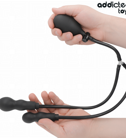 ADDICTED TOYS - PLUG ANAL DOUBLE GONFLABLE MODÈLE 1 by ADDICTED TOYS
