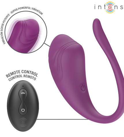 INTENSE - OLIVIA ŒUF VIBRANT PURPLE AVEC TÉLÉCOMMANDE by INTENSE REMOTE CONTROL