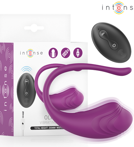 INTENSE - OLIVIA ŒUF VIBRANT PURPLE AVEC TÉLÉCOMMANDE by INTENSE REMOTE CONTROL