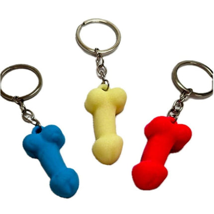 DIABLO PICANTE - PORTE-CLÉS PÉNIS EN SILICONE ASSORTIS, COULEURS PHOSPHORÈNES by DIABLO PICANTE