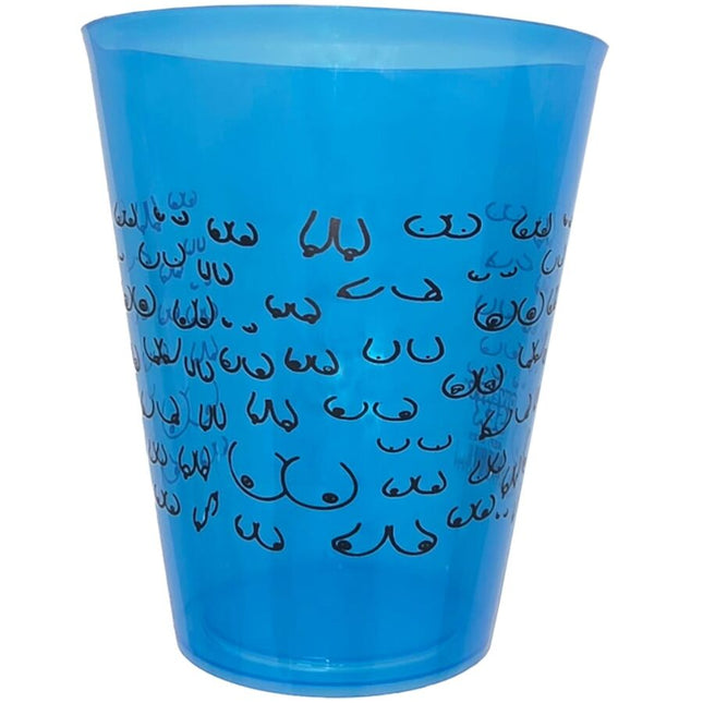 DIABLO PICANTE - TASSE BLEUE 500 ML AVEC SEINS NOIRS by DIABLO PICANTE