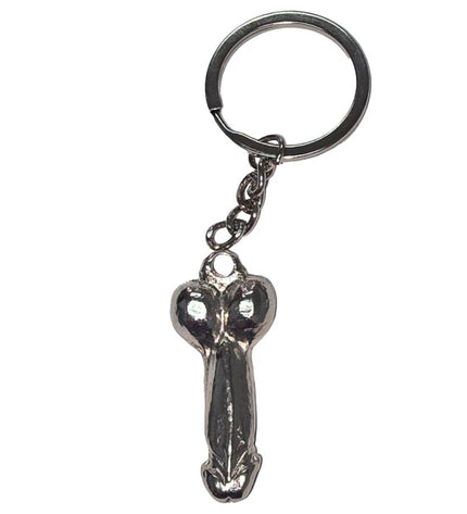 DIABLO PICANTE - PORTE-CLÉS PÉNIS EN MÉTAL ARGENT by DIABLO PICANTE