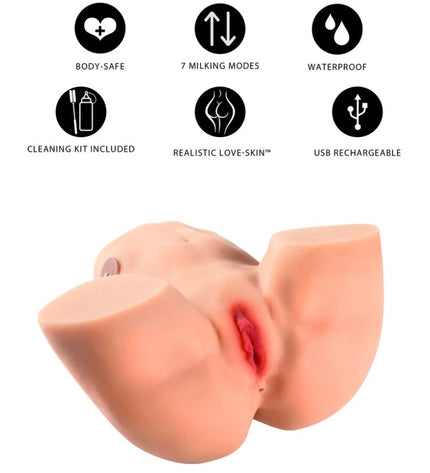 DÉSIR CACHÉ - MASTURBATEUR FÉMININ À TRASSE SERRÉ 6 KG by HIDDEN DESIRE