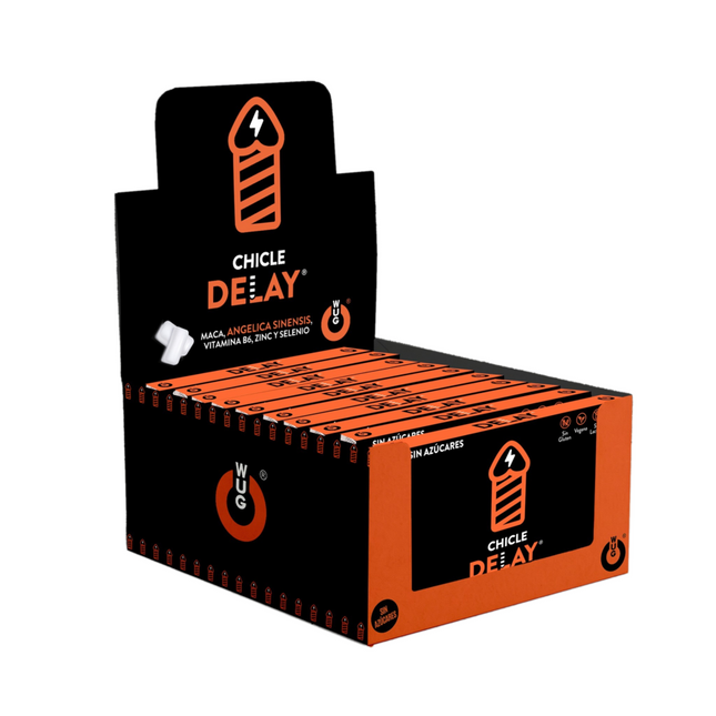 WUG SEX SENSE - RETARDATEUR D'ÉJACULATION | PRÉSENTOIR 12 X 8 UNITÉS by WUG SEX SENSE