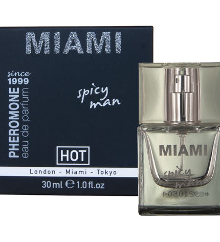 HOT - PARFUM AUX PHÉROMONES MIAMI SPICY MAN 30 ML by HOT