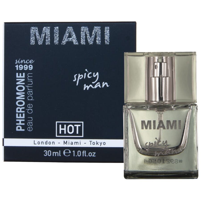 HOT - PARFUM AUX PHÉROMONES MIAMI SPICY MAN 30 ML by HOT