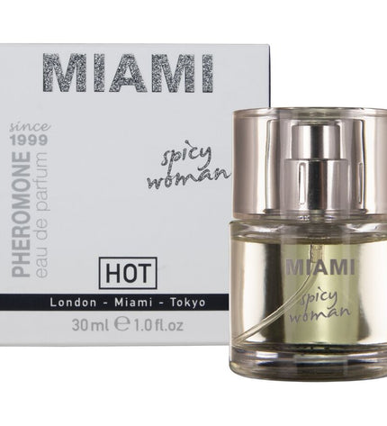 HOT - PARFUM AUX PHÉROMONES MIAMI SPICY WOMAN 30 ML by HOT