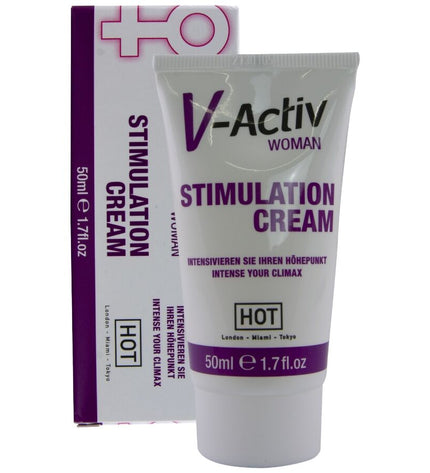 HOT - CRÈME STIMULANTE V-ACTIV POUR FEMMES 50 ML by HOT