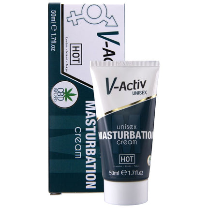 HOT - CRÈME DE MASTURBATION CHAUDE AU CBD UNISEXE 100 ML by HOT