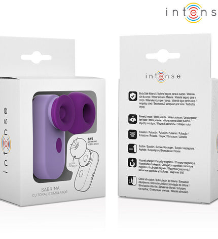 INTENSE - STIMULATEUR DE CLITO SABRINA VIOLET by INTENSE FUN TOYS