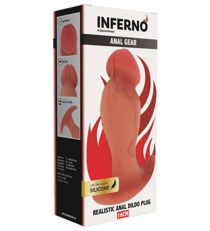 HIDDEN DESIRE - INFERNO PLUG ANAL RÉALISTE 16 CM by HIDDEN DESIRE