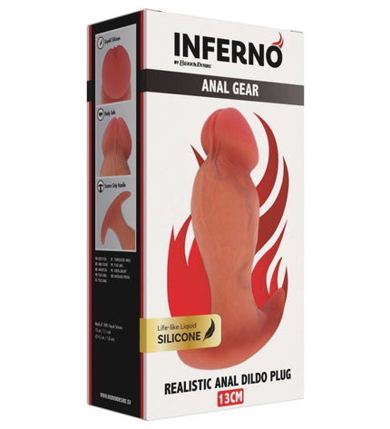 HIDDEN DESIRE - INFERNO PLUG ANAL RÉALISTE INFERNO 13 CM by HIDDEN DESIRE