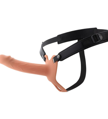 HIDDEN DESIRE - INFERNO MANCHON PÉNIS AVEC STRAP-ON EN SILICONE 18 CM by HIDDEN DESIRE