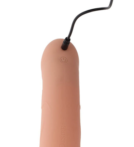 HIDDEN DESIRE - INFERNO MANCHON PÉNIS VIBRANT AVEC STRAP-ON 20 CM by HIDDEN DESIRE