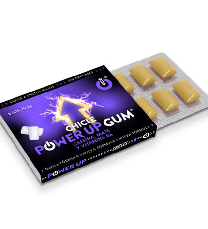WUG POWER UP - BOOSTEUR D'ÉNERGIE ET AMÉLIORATION DE LA CONCENTRATION 1 X 8 UNITÉS by WUG GUM