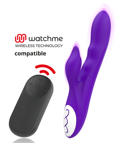 GALATEA - GALO VIBROMASSEUR VIOLET + TÉLÉCOMMANDE WATCHME by GALATEA