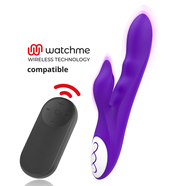 GALATEA - GALO VIBROMASSEUR VIOLET + TÉLÉCOMMANDE WATCHME by GALATEA