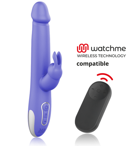 MR BOSS - ARTURO VIBROMASSEUR ET ROTATIF + TÉLÉCOMMANDE WATCHME by MR. BOSS