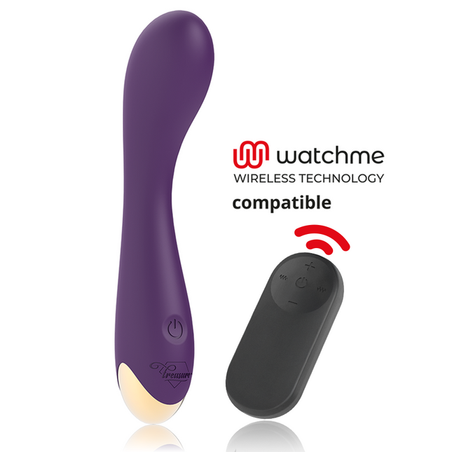 TREASURE - HANSEL VIBROMASSEUR POINT G + TÉLÉCOMMANDE WATCHME by TREASURE