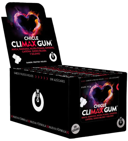 WUG SEX SENSE - CLIMAX | PRÉSENTOIR 12 X 8 UNITÉS by WUG SEX SENSE