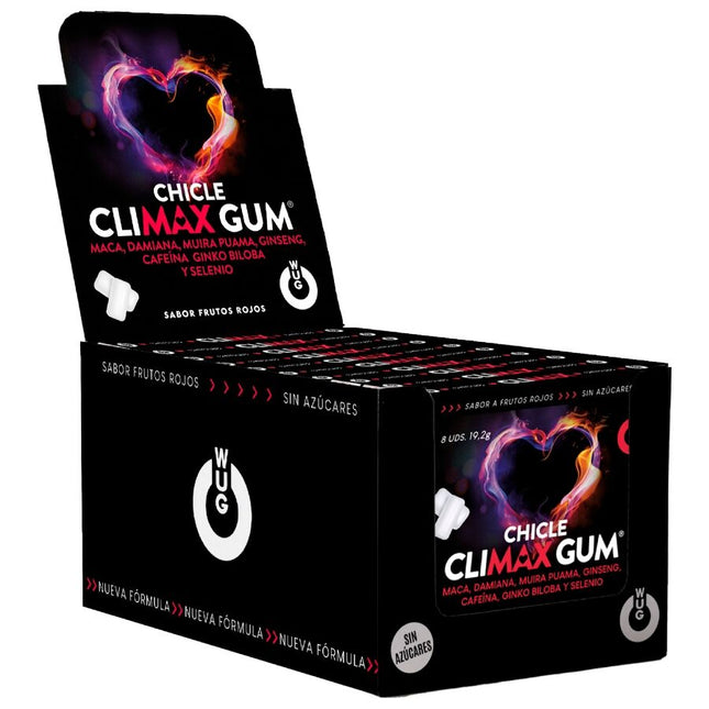 WUG SEX SENSE - CLIMAX | PRÉSENTOIR 12 X 8 UNITÉS by WUG SEX SENSE